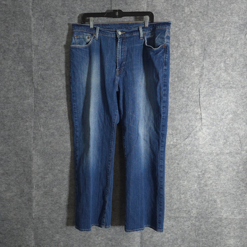 Lucky Brand‎ Dungarees Bootcut Jeans Mens Size 38 Blue Denim Casual Classic